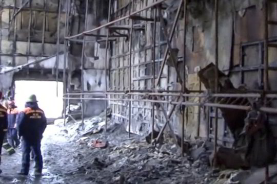 Paaiškėjo, dėl ko kilo 64 žmonių gyvybes nusinešęs gaisras Kemerove