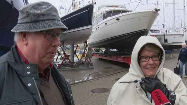 Kruiziniu laivu į Klaipėdą atvykę turistai apie orą: „Tai – lyjanti saulė“ 