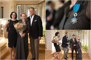 Prancūzijos nacionalinį ordiną atsiėmusi R. Starkus: „Ši šalis – mano akių ir širdies šviesa“