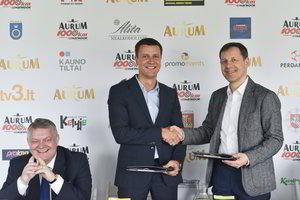 1006 km lenktynių organizatoriai paskelbė apie naują rėmėją