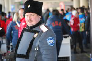Rusijoje pasaulio futbolo čempionato metu tvarką palaikys kazokų raiteliai