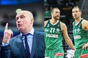 Prie televizoriaus skubėjęs Rimas Kurtinaitis: „Man skambino ir graikų spauda“