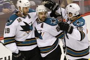 „Sharks“ ledo ritulininkai iškopė į Vakarų konferencijos pusfinalį