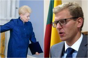 Prezidentė atmetė į teisingumo ministro postą teiktą G. Danėliaus kandidatūrą