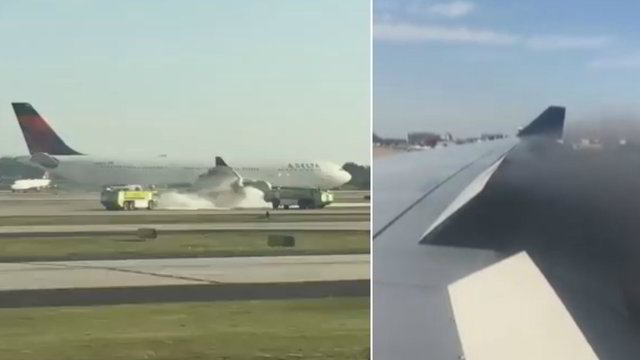Skrydis iš JAV į Londoną keleiviams sukėlė siaubą – užsidegė lėktuvo variklis