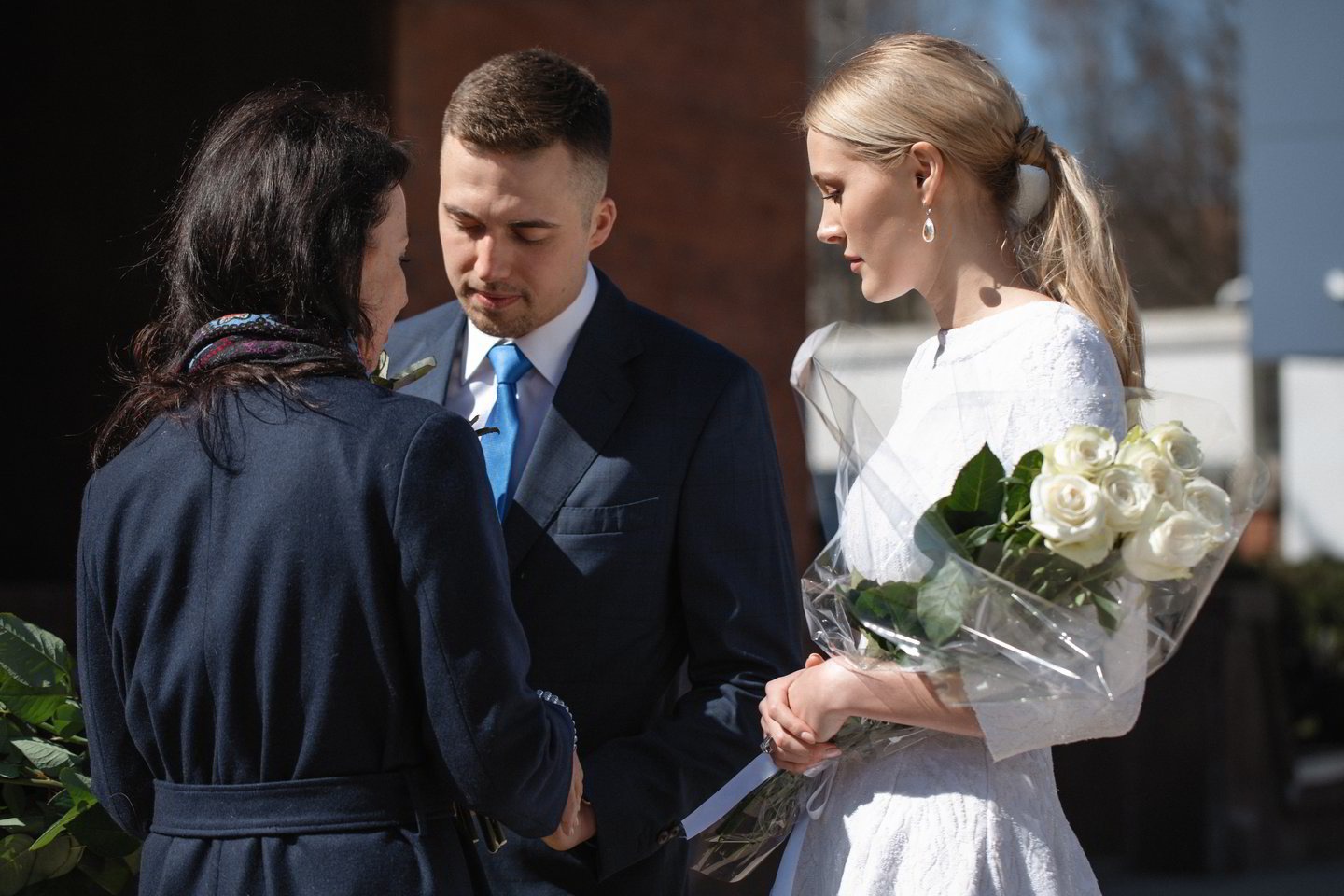 Deimantės Guobytės ir Luko Baranasko vestuvių akimirka. <br> J.Žukovos nuotr.