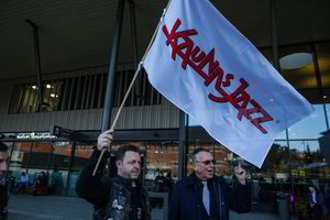 Pirmieji festivalio „Kaunas Jazz“ ritmai suskambo Kauno autobusų stotyje