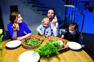 Operos solisto namų virtuvėje šeimininkauja nuo didžiausio iki mažiausio