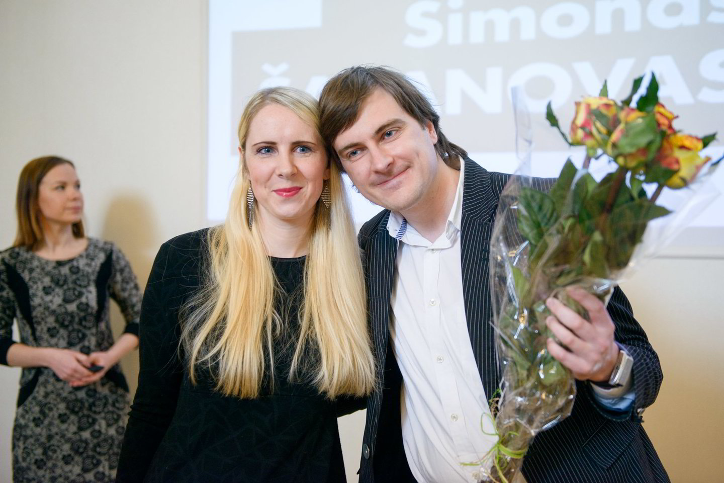  Vos pradėjęs dirbti po 3 metų savo mokykloje S.Šabanovas buvo išrinktas metų mokytoju. Nuotraukoje – su žmona Aiste. <br> S.Stacevičiaus nuotr. 