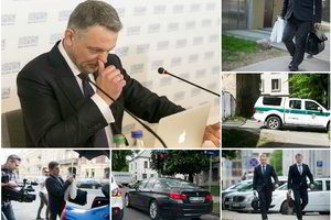 Kaip agentai sekė E. Masiulį: pastebėjo ir juodą portfelį, ir juodą dovanų maišelį