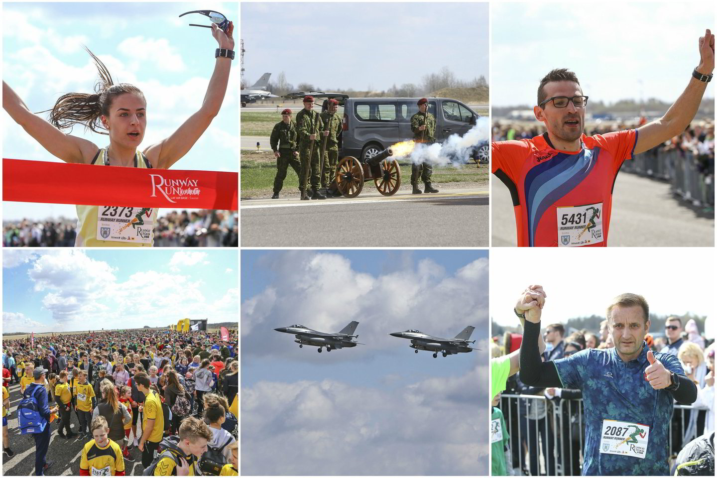  Penktą kartą surengtoje šventėje "Runway Run" dalyvavo per 7 tūkstančius žmonių.<br> G.Šiupario nuotr.