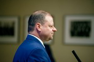 Saulius Skvernelis nepanikuoja dėl krentančių valstiečių reitingų