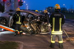 Girtas vairuotojas su „City Bee“ per avariją Vilniuje užmušė jauną moterį