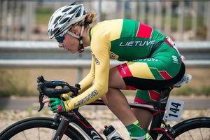 Dviratininkė Akvilė Gedraitytė lenktynėse Nyderlanduose finišavo septinta