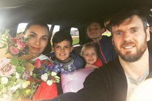 T. Lavrinovič gimtadienį švenčia su visa šeima