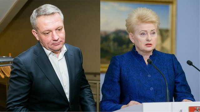 Aiškėja, ko Eligijaus Masiulio galėjo prašyti Dalia Grybauskaitė