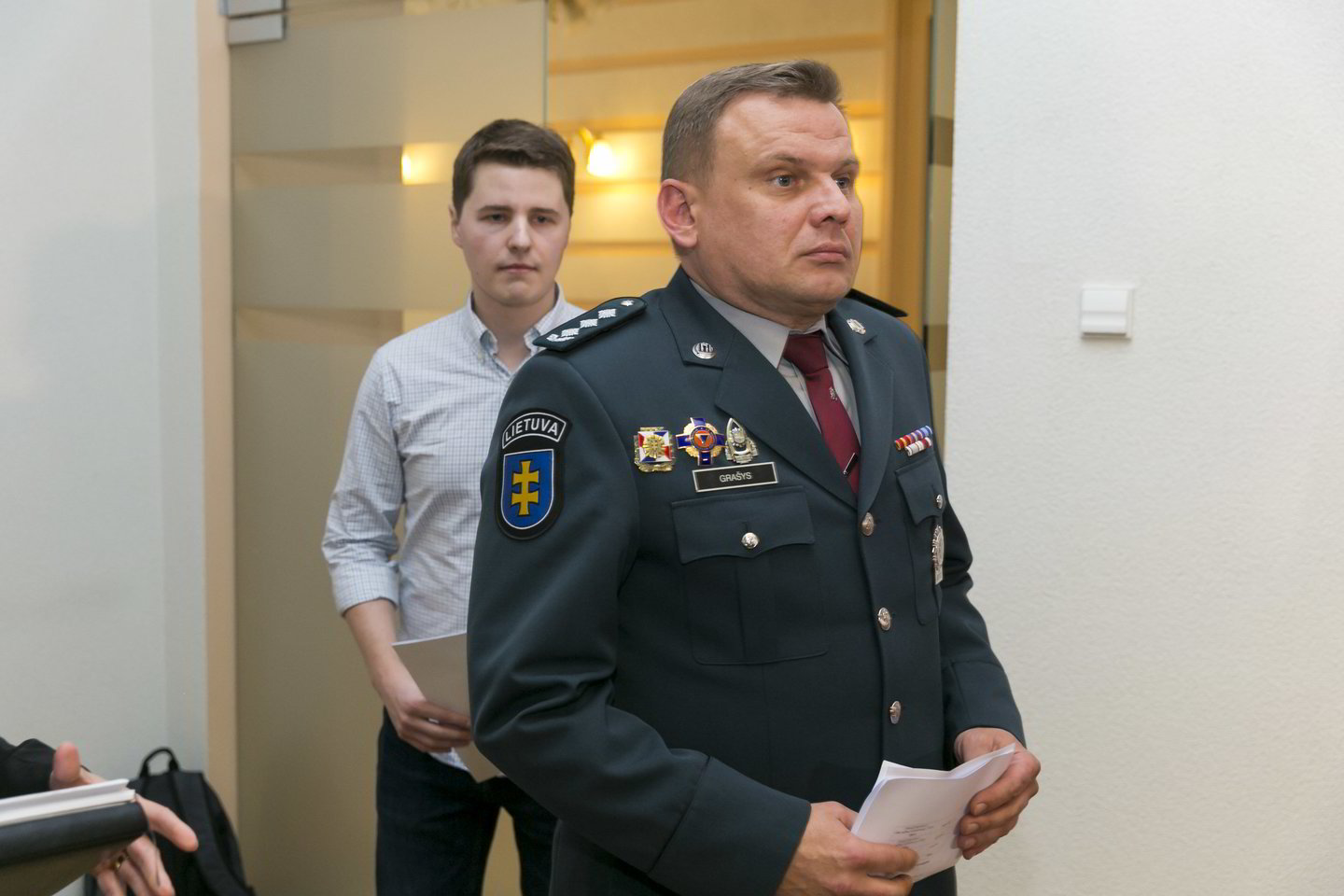 Lietuvos kelių policijos tarnybos vadovas Vytautas Grašys.<br>T. Bauro nuotr.