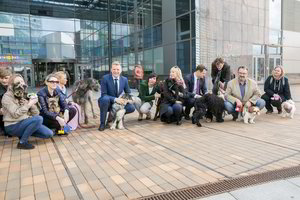 Draugiško gyvūnams miesto savivaldybėje visą dieną zuja šunys