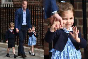 Catherine Middleton dukros princesės Charlotte suknelė sulaukė žaibiško populiarumo