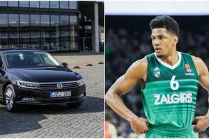 Akibrokštas Kaune: vagys apšvarino „Žalgirio“ legionieriaus automobilį