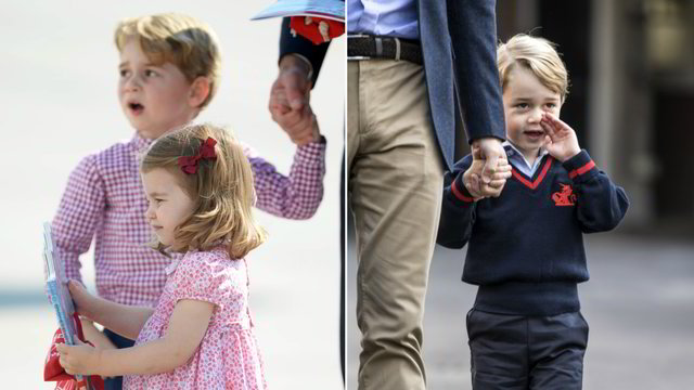 Princo George'o poelgis su mažąja sesute apskriejo internetą
