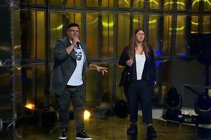 Į televizijos studiją Vitalijus Cololo pasikvietė dukrą Evitą