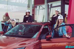 „Moterų ralio“ dalyvės įsiamžino smagioje fotosesijoje