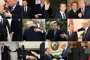 Ar rankų paspaudimai pagaliau padėjo atrasti bendrą kalbą?