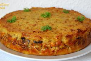 Bulvių apkepas su faršu ir grybais – kai norisi ko nors skanaus ir sotaus