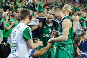 Pamatykite: „Žalgirio“ rūbinėje liejosi džiaugsmo šūksniai