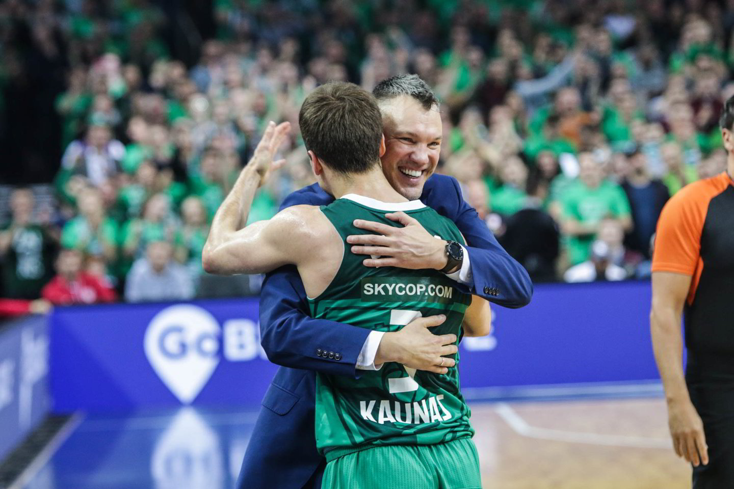 "Žalgiris" namuose nugalėjo "Olympiakos" klubą<br>G.Bitvinsko nuotr.