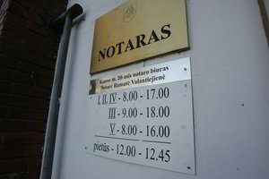 Notarams už kartelinį susitarimą – tūkstantinės baudos, šie skųsis 