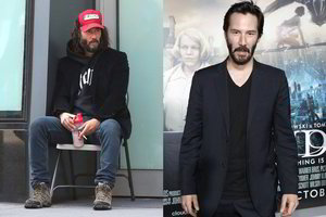 Įvertinkite: Keanu Reeveso išvaizdos pokyčiai – atrodo kaip benamis