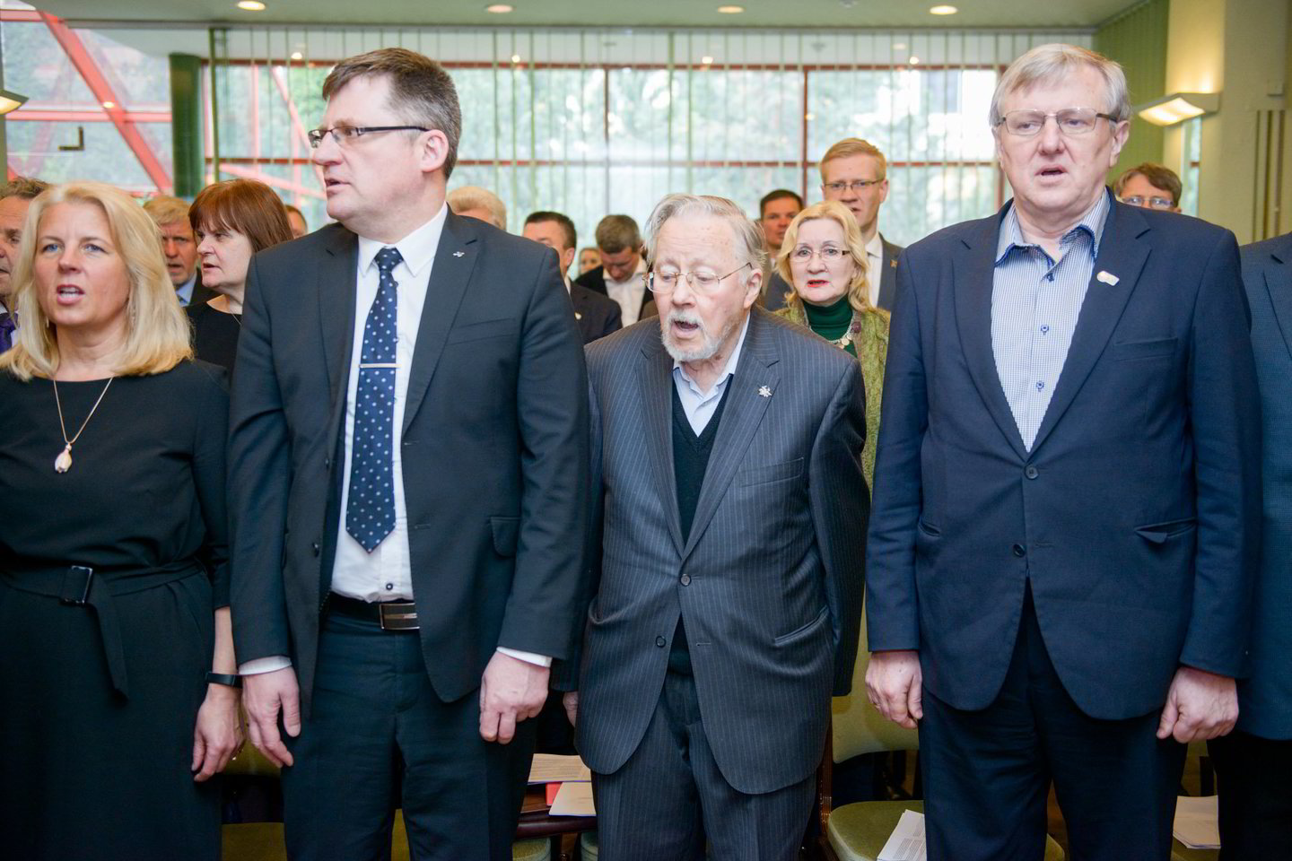 Vytautas Landsbergis kreipėsi į partijos kolegas.<br> J.Stacevičiaus nuotr.