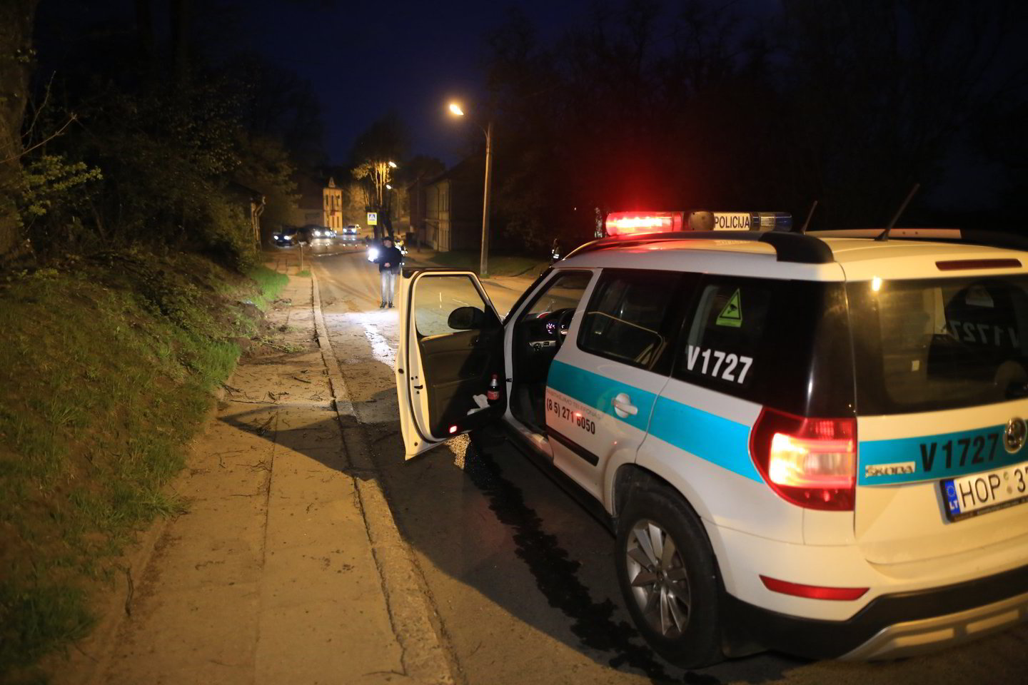  Per avariją Vilniuje šeštadienio vakarą nukentėjo trys žmonės.<br> M.Ambrazo nuotr.