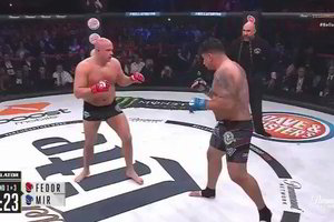 Rusų kovotojas Fiodoras Jemeljanenka greičiau negu per minutę nokautavo amerikietį