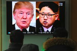 Donaldas Trumpas užsiminė, kur norėtų susitikti su Kim Jong-unu