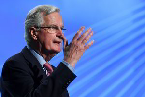 M. Barnier: „Brexit“ deryboms iškilo pavojus dėl Airijos sienos klausimo