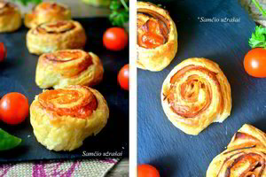 Idealus užkandis – sluoksniuotos tešlos picos