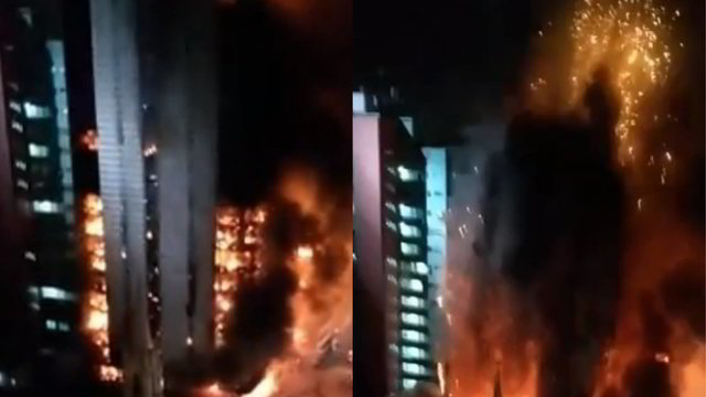 Košmariška naktis San Paule: sugriuvio užsiliepsnojęs dangoraižis