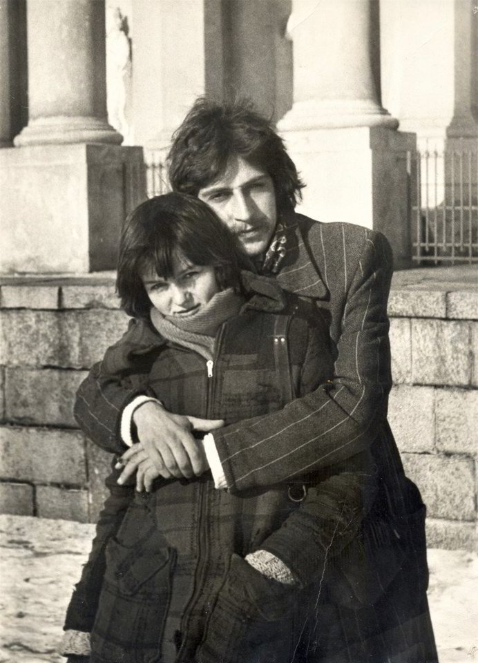 R.Burokas ir S.Vilytė-Burokienė. Vilnius. [1978 m.]<br>Ypatingojo archyvo nuotr.