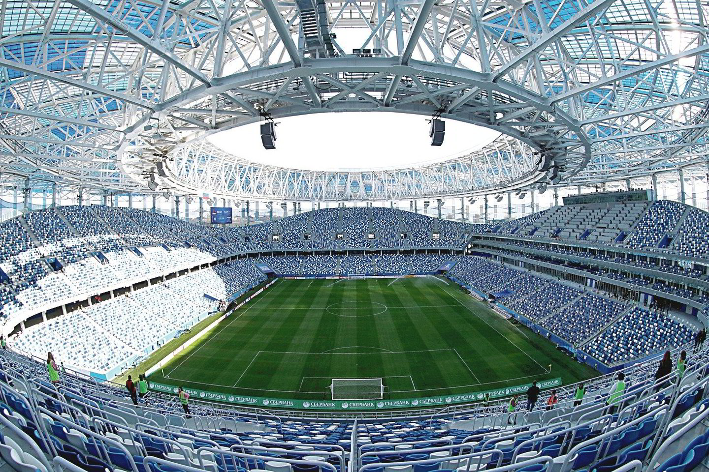 Pasaulio pirmenybėms besirengianti Rusija į stadionus ir kitą infrastruktūrą investavo daugiau nei 9 mlrd. eurų.<br>„Scanpix“ nuotr.