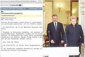 Po nešvarių D. Grybauskaitės ir E. Masiulio laiškų – apsivalymai