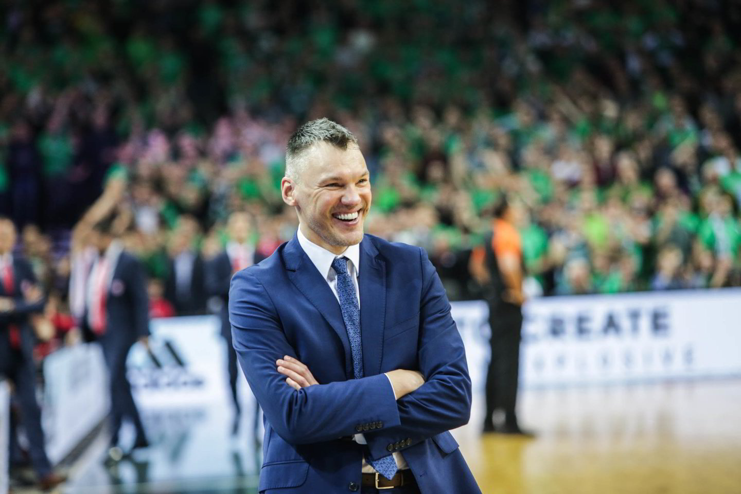 Š.Jasikevičius pirmą kartą Eurolygos čempionu gali tapti kaip treneris.<br>G.Bitvinsko nuotr.