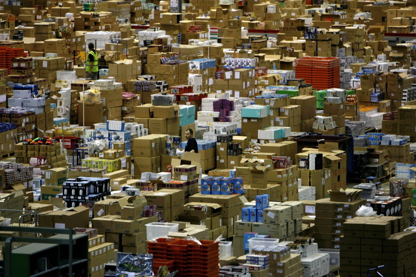  „Amazon“ sandėliai.<br> Reuters/Scanpix nuotr.