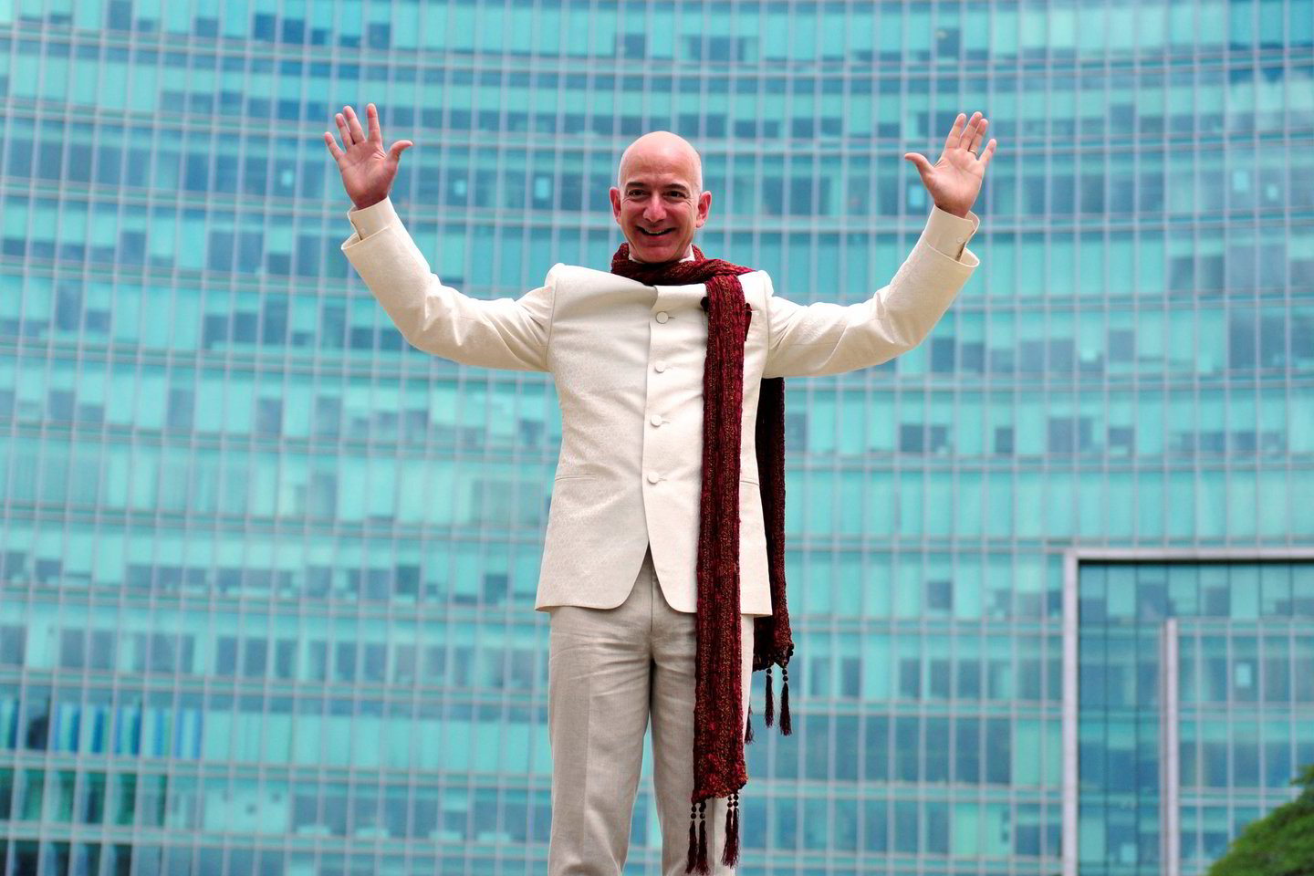  „Amazon“ įkūrėjas J.Bezosas.<br> Reuters/Scanpix nuotr.