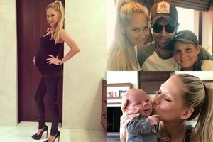 Enrique Iglesias ir Ana Kurnikova paneigė gandus apie pakaitinę motiną