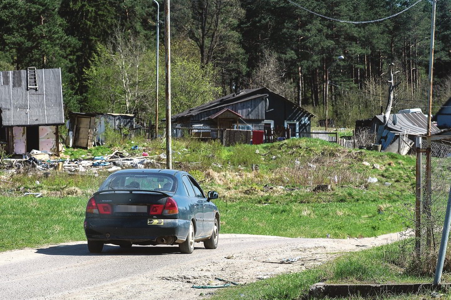 Į taborą nuolat atrieda automobilių.<br>V.Ščiavinsko nuotr.
