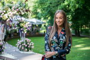 Danielius Bunkus ir Viktorija Siegel pirmą kartą parodė savo dukrytę