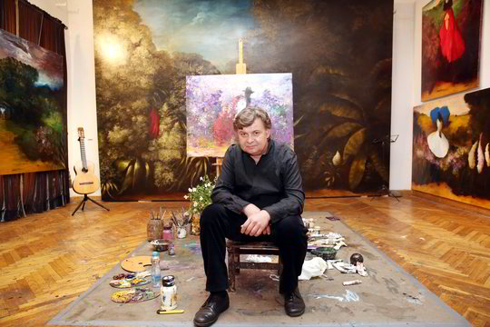 Kaune – vieno garsiausių šiuolaikinių tapytojų Sigito Staniūno kūriniai 